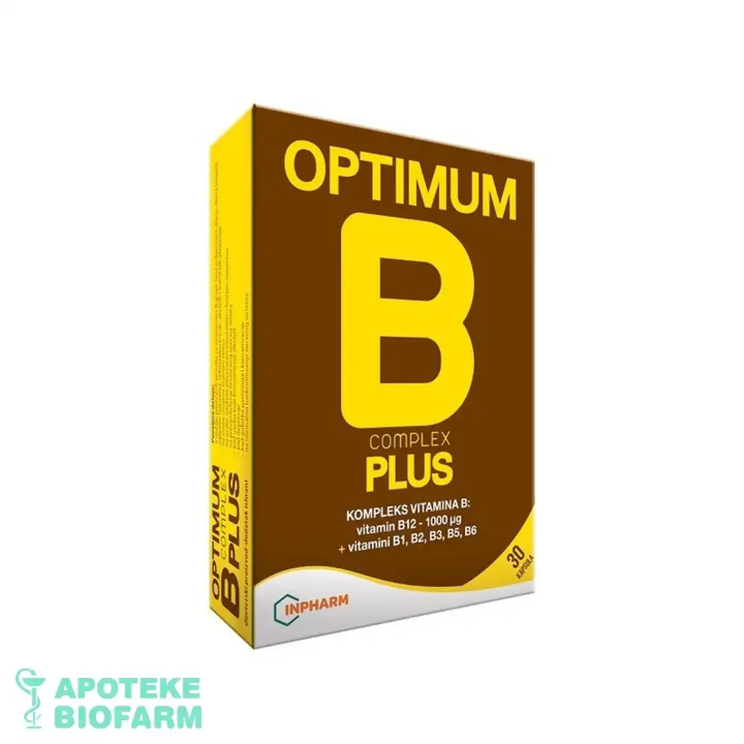 Optimum B Complex Plus 30 kapsula