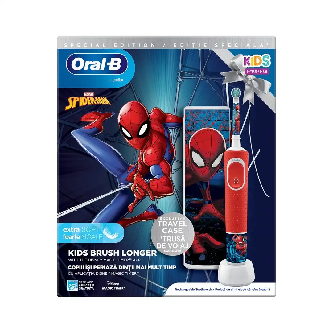 Oral-B Power Kids Vitality PRO Spiderman Električna četkica za zube