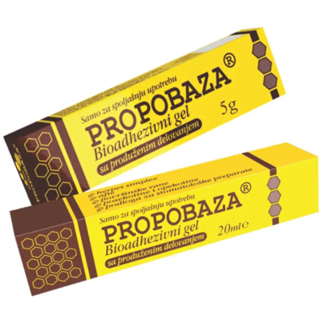 Propobaza bioadhezivni gel 20 ml