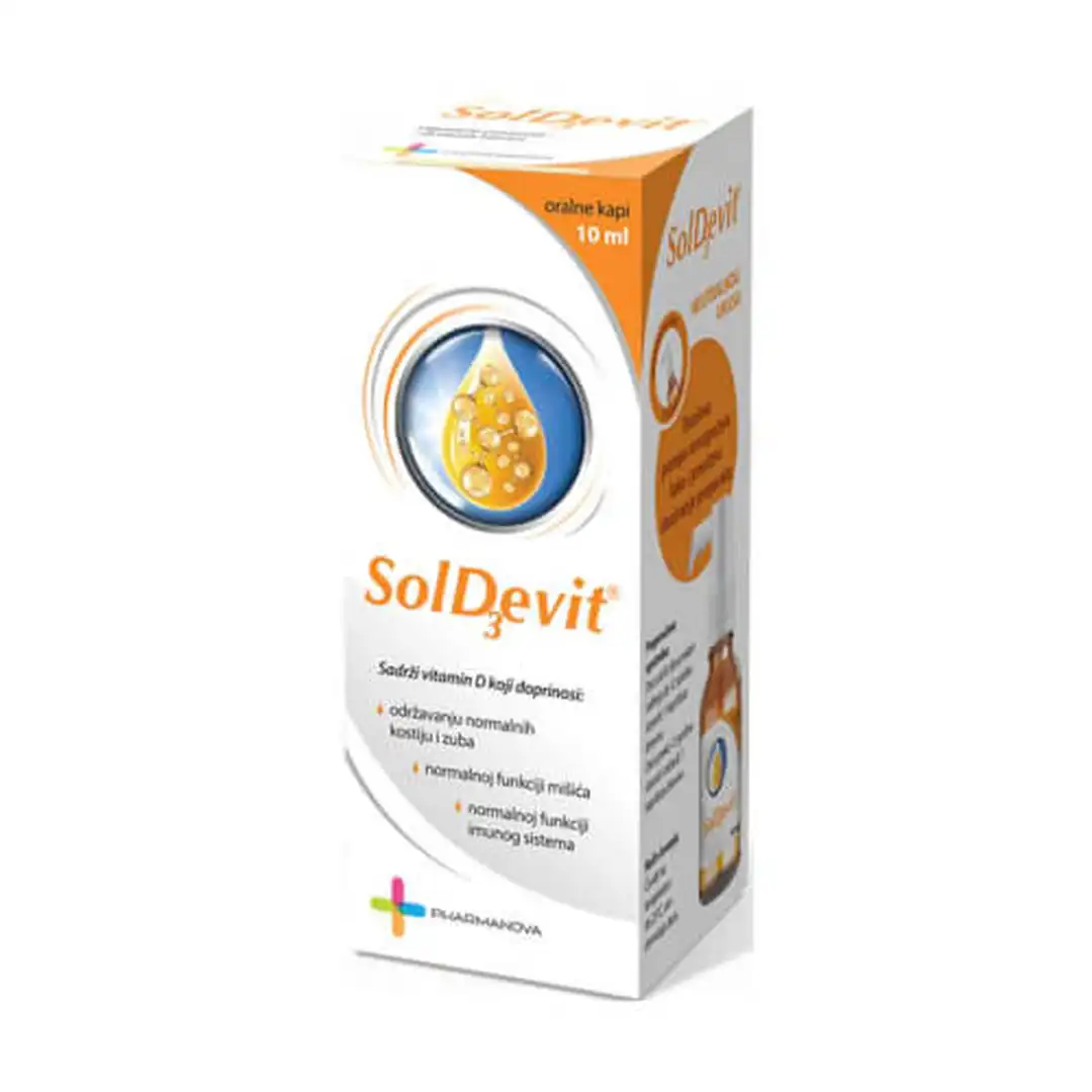 Soldevit D3 400IU kapi 10ml