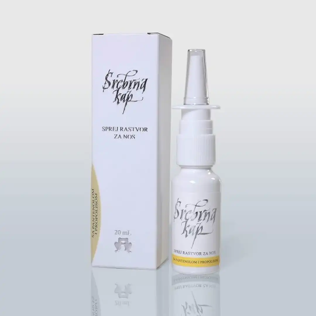 Srebrna kap sprej za nos sa Pantenolom i propolisom 20 ml