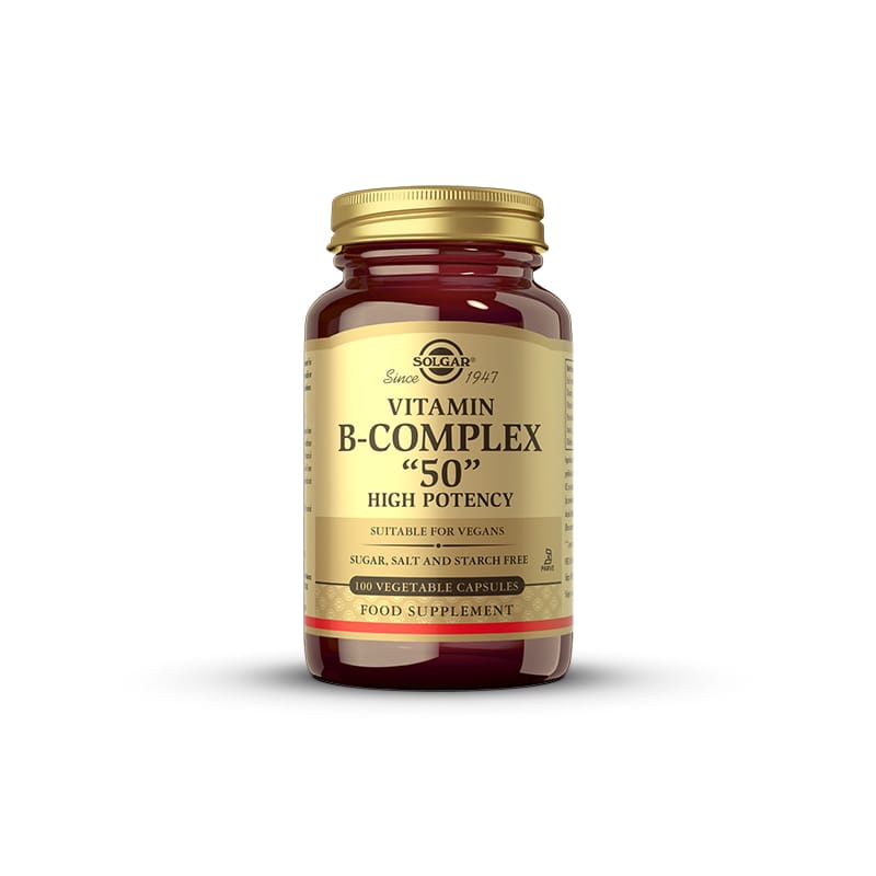 Solgar Vitamin B-complex 50 – 100 kapsula