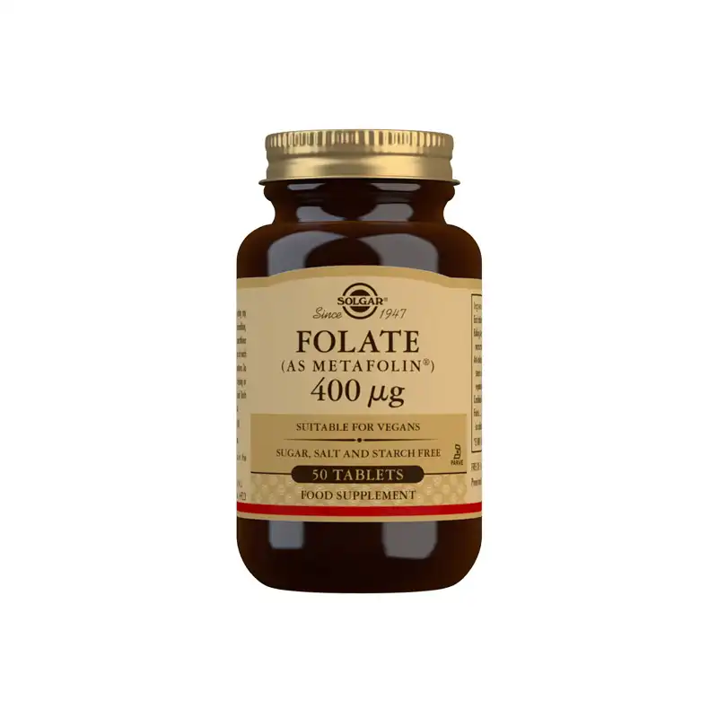 Solgar Folat (Metafolin) 400mcg 50 tableta