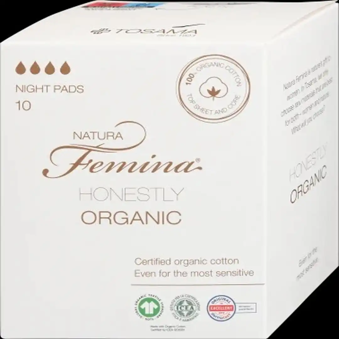 TOSAMA Natura Femina organic noćni ulošci 10kom