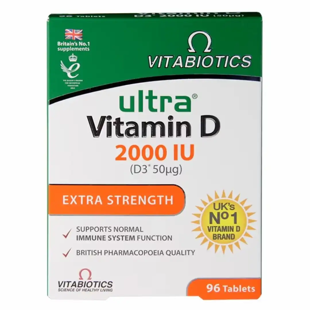 VITABIOTICS Ultra Vitamin D 2000IU 96 tableta