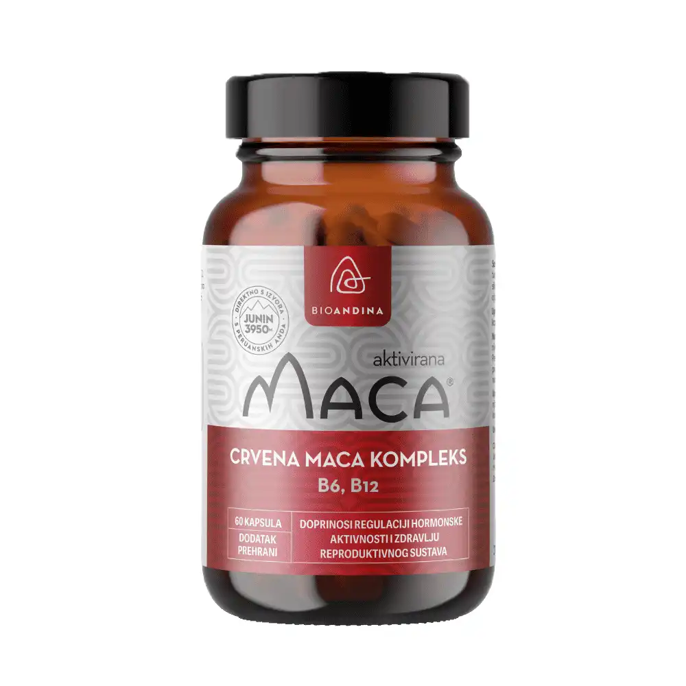 BIOANDINA Crvena Maca Kompleks 60 kapsula