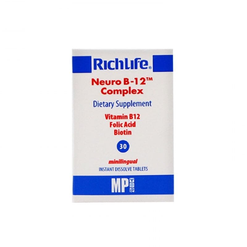 Richlife Neuro B12 Complex 30 lingvaleta