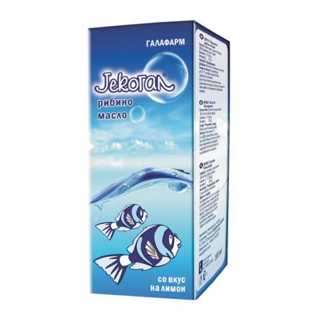 Jekogal riblje ulje limun 100ml
