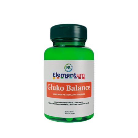 Elementum Gluko Balance 60 kapsula