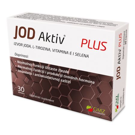 ErvaVit Jod Aktiv Plus 30 kapsula