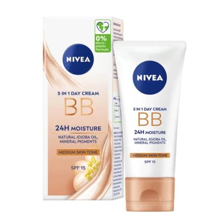 Nivea 5u1 BB krema srednja do tamna nijansa 50ml
