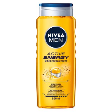 Nivea Men Active Energy gel za tuširanje 500ml