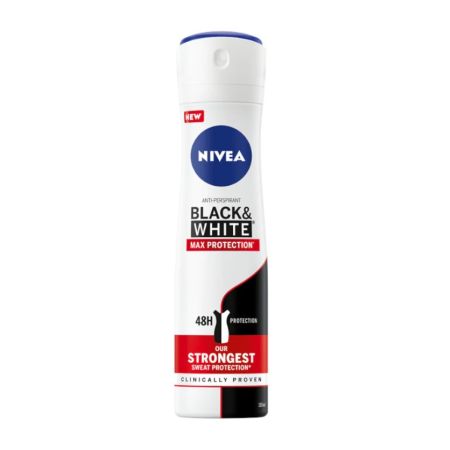 Nivea Black & White Max Protection sprej 150ml