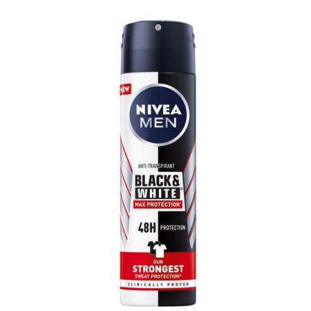 Nivea Men Black & White Max Protection sprej 150ml