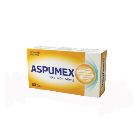 Aspumex simetikon 30 kapsula