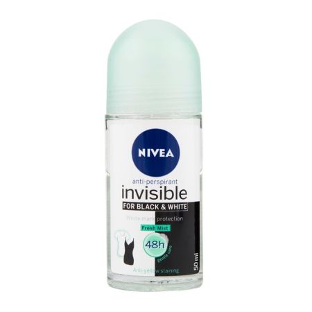 Nivea Black & White Invisible Fresh Mist roll-on 50ml