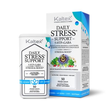 Kaltex Daily Stress Support 5HTP + GABA 50 kapsula