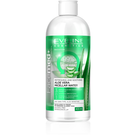 Eveline Facemed+ Aloe Vera micelarna voda 400ml