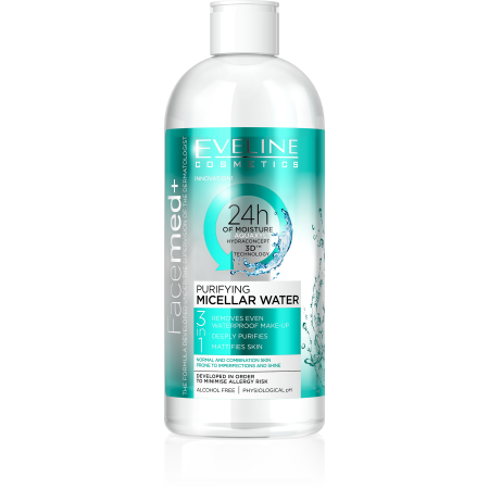 Eveline Facemed+ pročišćujuća micelarna voda 400ml