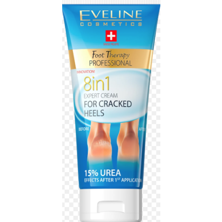 Eveline Foot Therapy 8u1 krema za ispucale pete 100ml