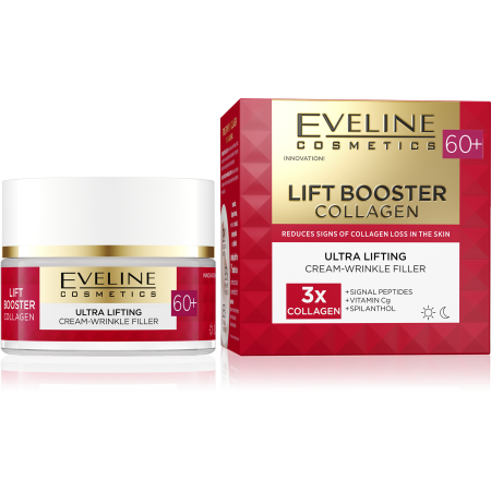 Eveline Lift Booster Collagen krema 60+ 50ml