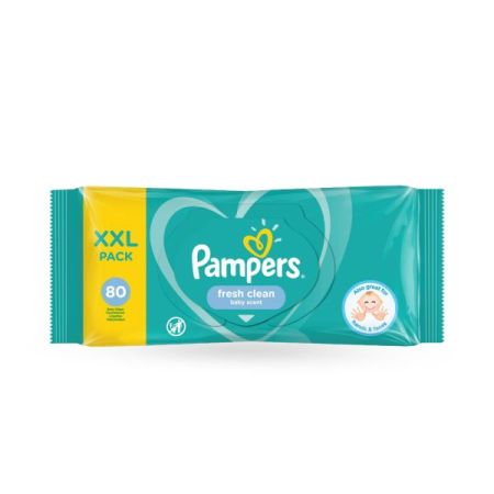 Pampers Fresh Clean vlažne maramice 80 komada