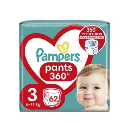 Pampers Pants 3 Jumbo Pack 62 komada
