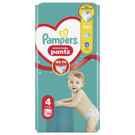 Pampers Pants 4 Jumbo Pack 54 komada