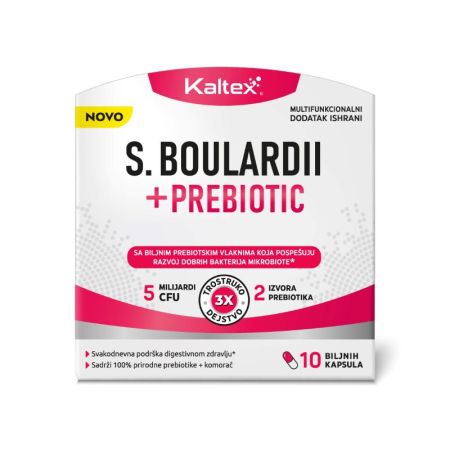 Kaltex S. Boulardii + Prebiotic kapsule 10 kom