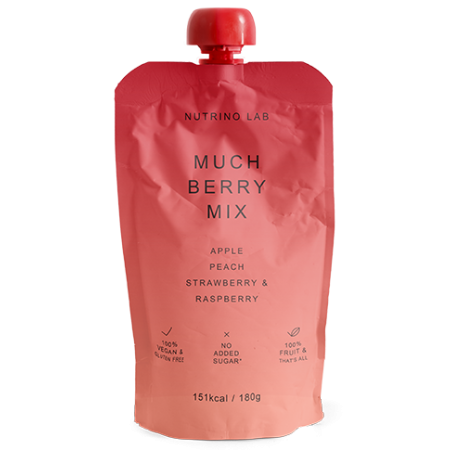 Nutrino Lab Much Berry pire jabuka, breskva, jagoda i malina 200g