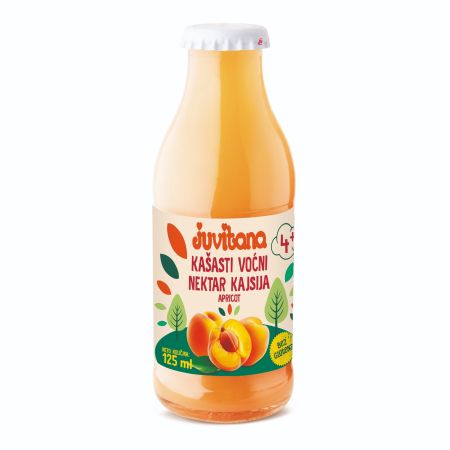 Juvitana kašasti sok kajsija 125ml