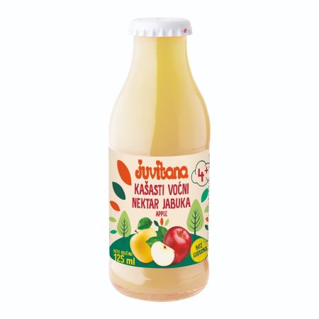 Juvitana kašasti sok jabuka 125ml
