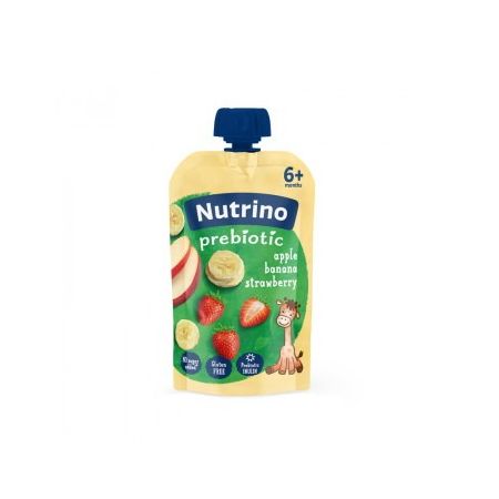Nutrino Prebiotic pauč jabuka, banana i jagoda 100g