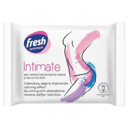 Fresh Intimate vlažne maramice 20 komada
