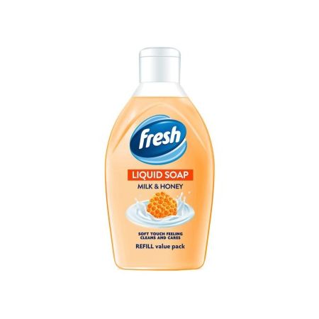 Fresh tečni sapun med i mleko 1l
