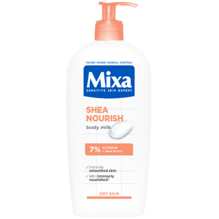 Mixa Intense hranljivo mleko za telo za suvu kožu 400ml