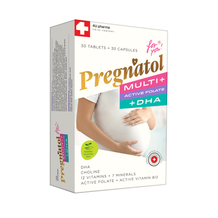 Pregnatol Multi + Active Folate + DHA 30 tableta + 30 kapsula