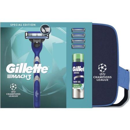 Gillette poklon set Mach3 + Series gel + torbica