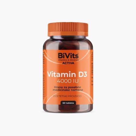 Bivits Activa Vitamin D3 4000IU tablete 60 kom