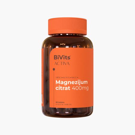 BiVits Activa magnezijum citrat 400mg 60 tableta