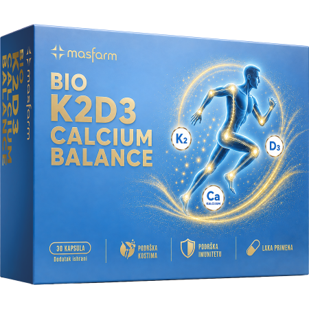 Bio K2D3 Calcium Balance 30 kapsula