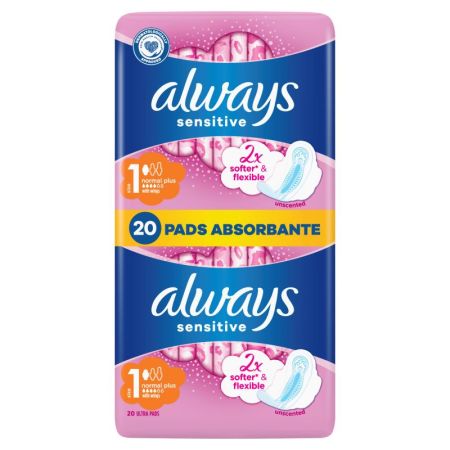 Always Ultra Sensitive Normal Duo ulošci 20 komada