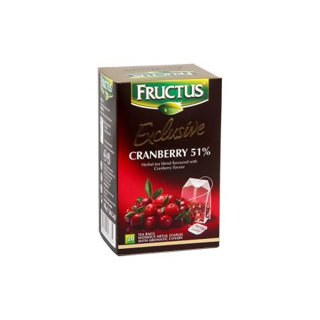 Fructus brusnica filter čaj 51% 20 kesica