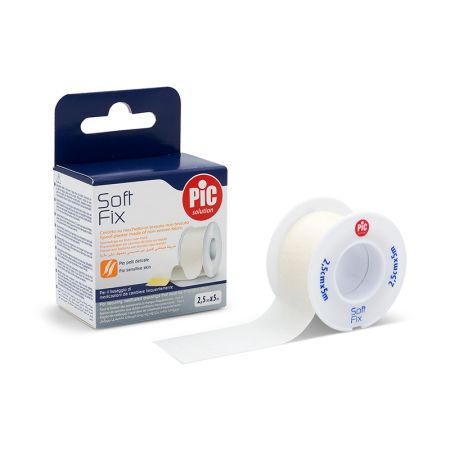 PiC Soft Fix flaster papir 5m x 5cm