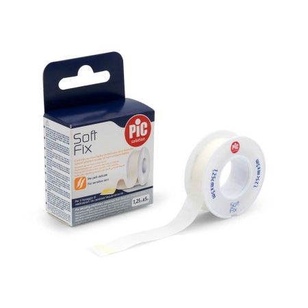 PiC Soft Fix flaster papir 5m x 1,25cm