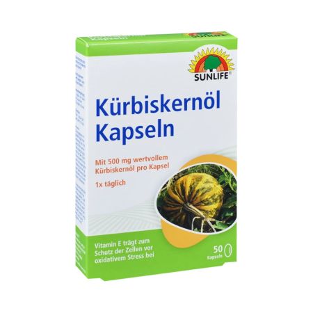 Sunlife ulje semena bundeve + vitamin E 50 kapsula