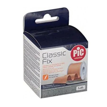 PiC Classic Fix flaster platno boja kože 5m x 5cm