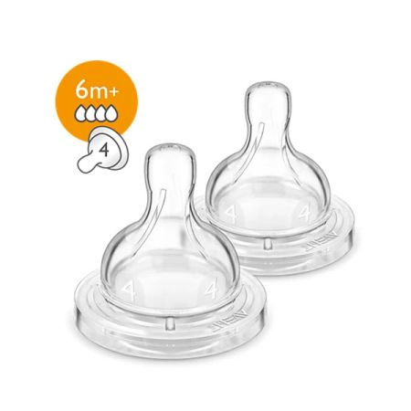 Avent Classic cucla brz protok 6m+ 2 komada