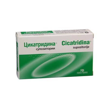 Cicatridina 10 supozitorija