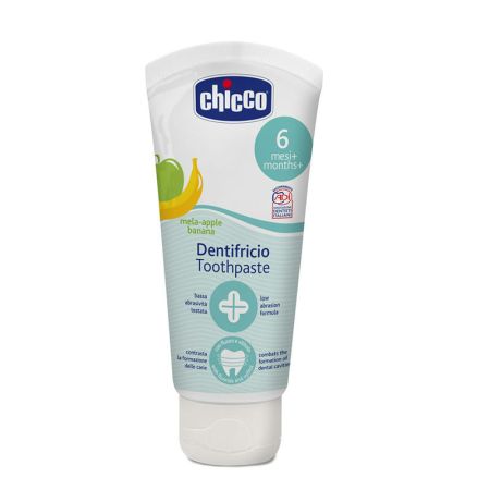 Chicco pasta za zube jabuka i banana 6-24m 50ml